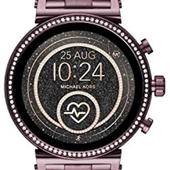Michael Kors Access Women’s Sofie HR Touchscreen Smartwatch – Plum (Model MKT507 main image 4